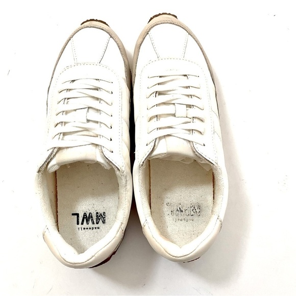 Madewell League Trainers Sneakers  Sz 8 Washed Nubuck Upper Retro Lightweight - Picture 6 of 13